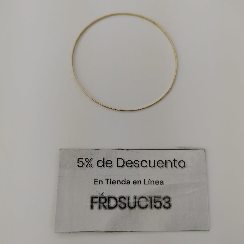 SEMANARIO DE PULSERAS ORO 8 K 2.6 GRMS (SEMINUEVO)