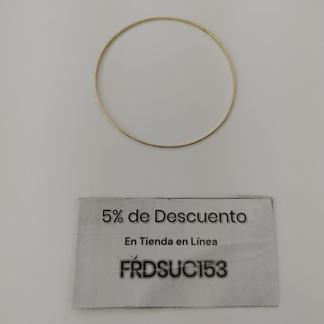 SEMANARIO DE PULSERAS ORO 8 K 2.6 GRMS (SEMINUEVO)