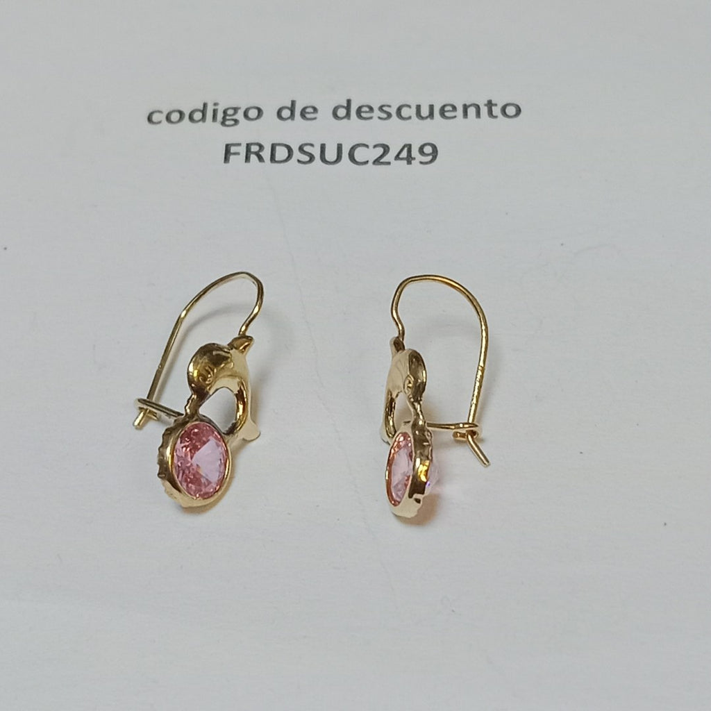 ARETES PAR ORO 10 K 1 GRMS (SEMINUEVO)