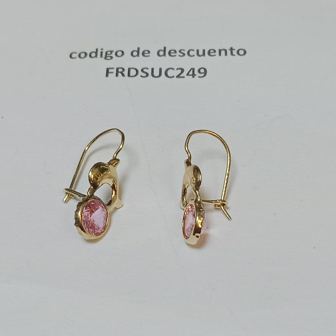 ARETES PAR ORO 10 K 1 GRMS (SEMINUEVO)