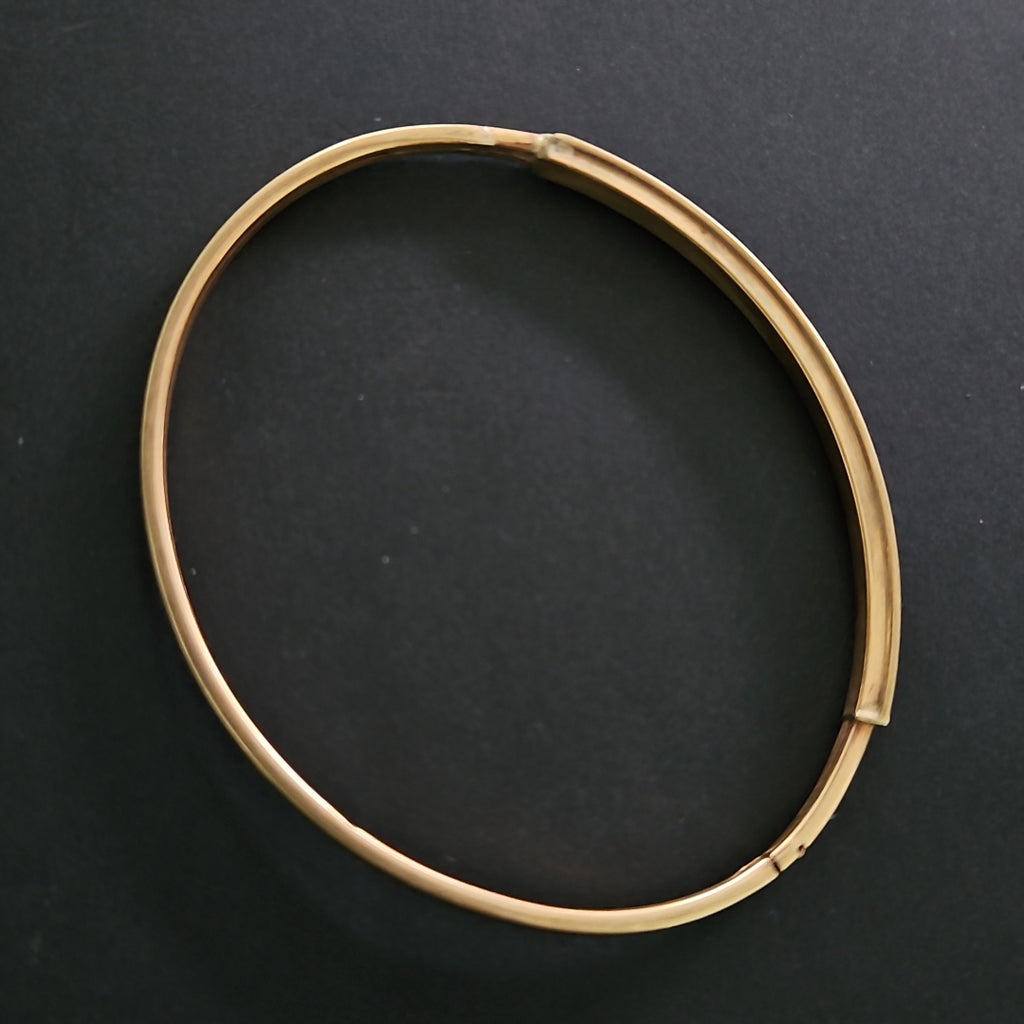 PULSERA RIGIDA ORO 10 K 4 GRMS (SEMINUEVO)