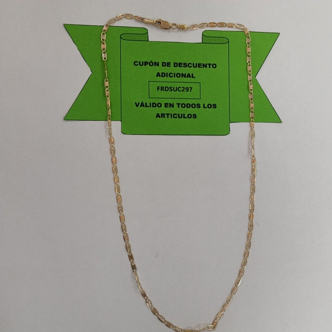 CADENA ORO 14 K 4.5 GRMS (SEMINUEVO)