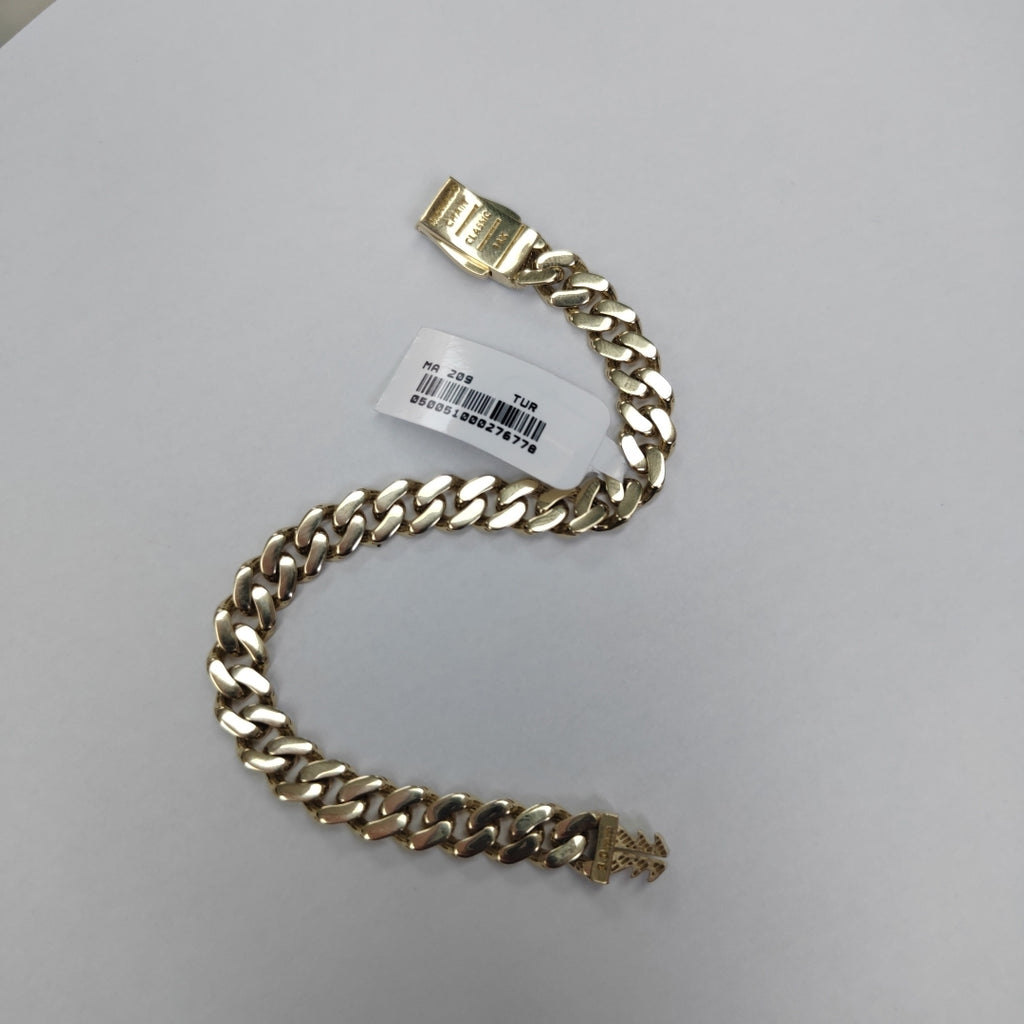 PULSERA MONACO ORO 14K 10.4 (NUEVO)