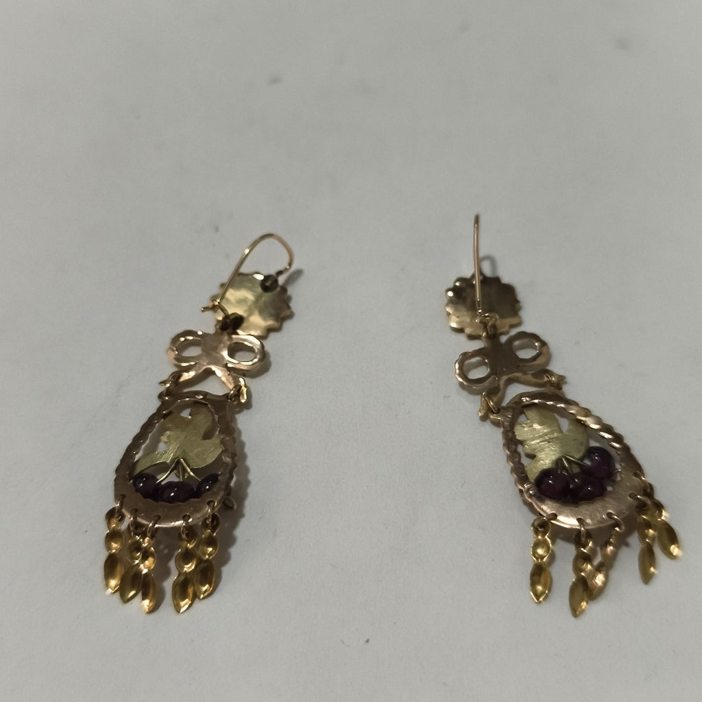 ARETES PAR ORO 10 K 6.8 GRMS (SEMINUEVO)