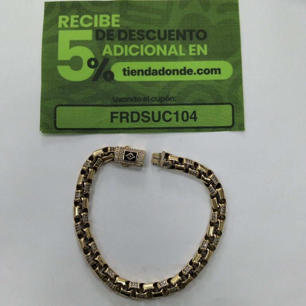 PULSERA ORO 14 K 19.2 GRMS (SEMINUEVO)
