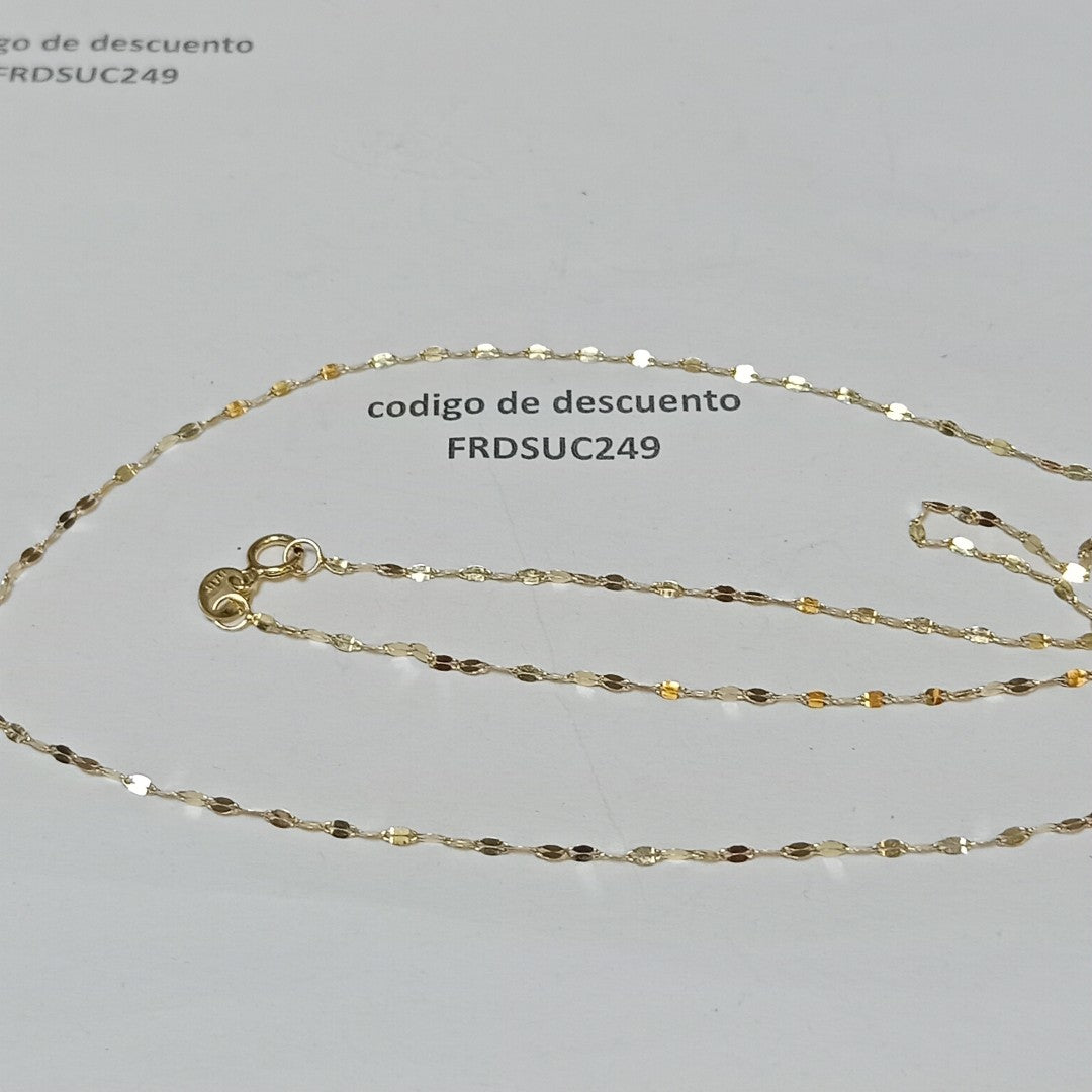 CADENA ORO 10 K 0.6 GRMS (SEMINUEVO)