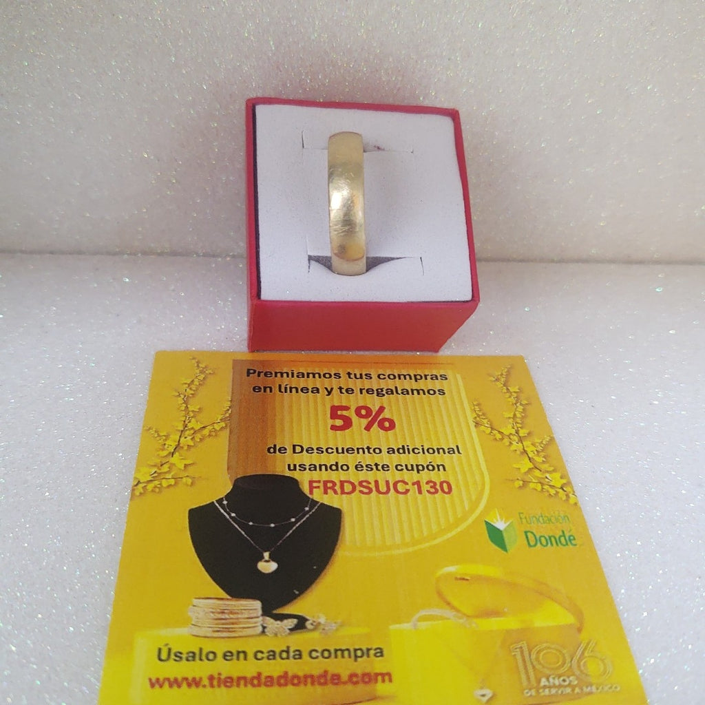 ARGOLLA ORO 14 K 5.3 GRMS (SEMINUEVO)
