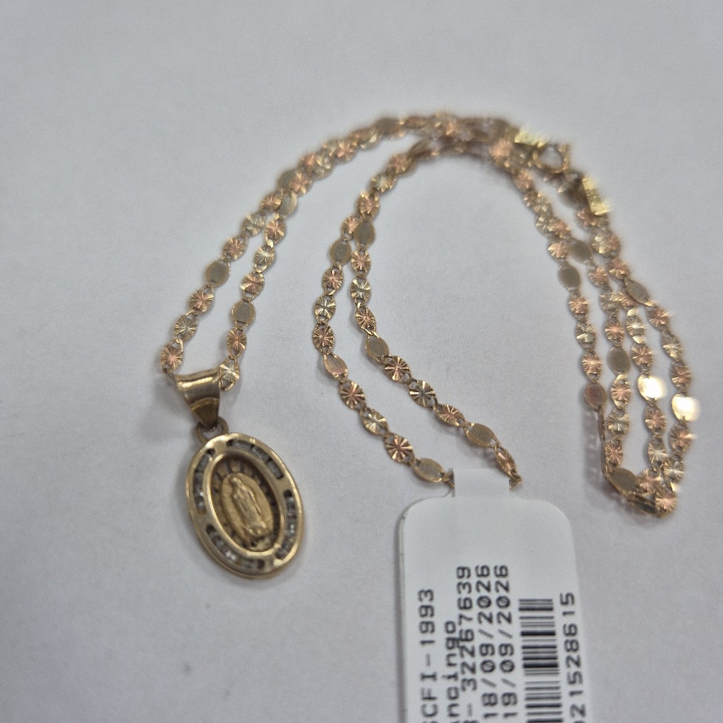 CADENA, DIJE ORO 10 K 1.7 GRMS (SEMINUEVO)