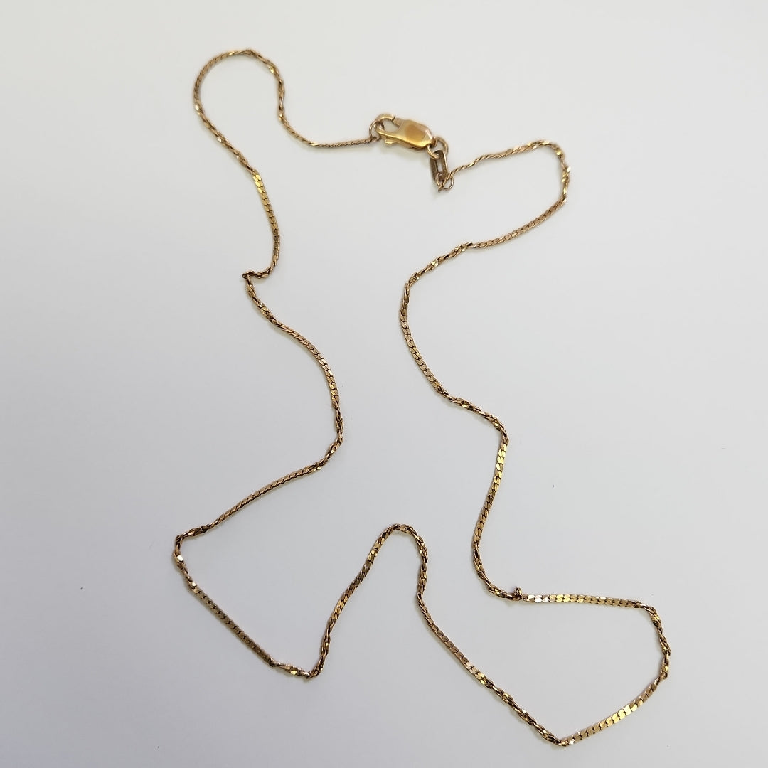 CADENA ORO 10 K 3,30 GRMS (SEMINUEVO)