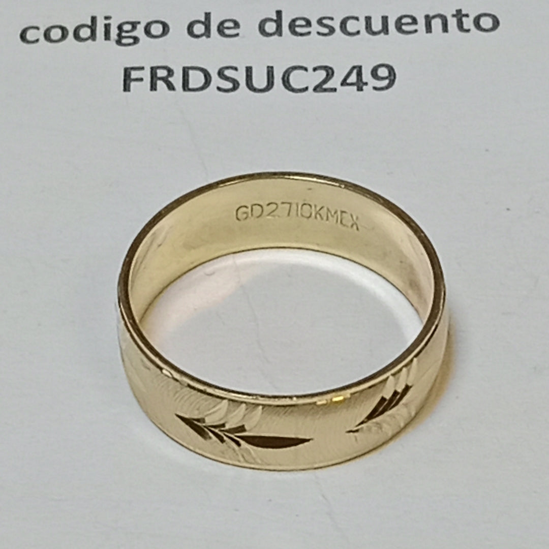ARGOLLA ORO 10 K 2,40 GRMS (SEMINUEVO)