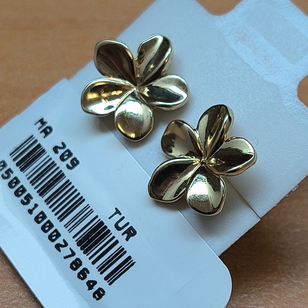 BROQUELES ORO 14K 1.4 (NUEVO)