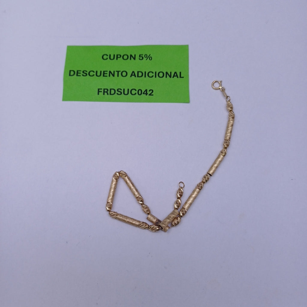 PULSERA ORO 14 K 4.5 GRMS (SEMINUEVO)