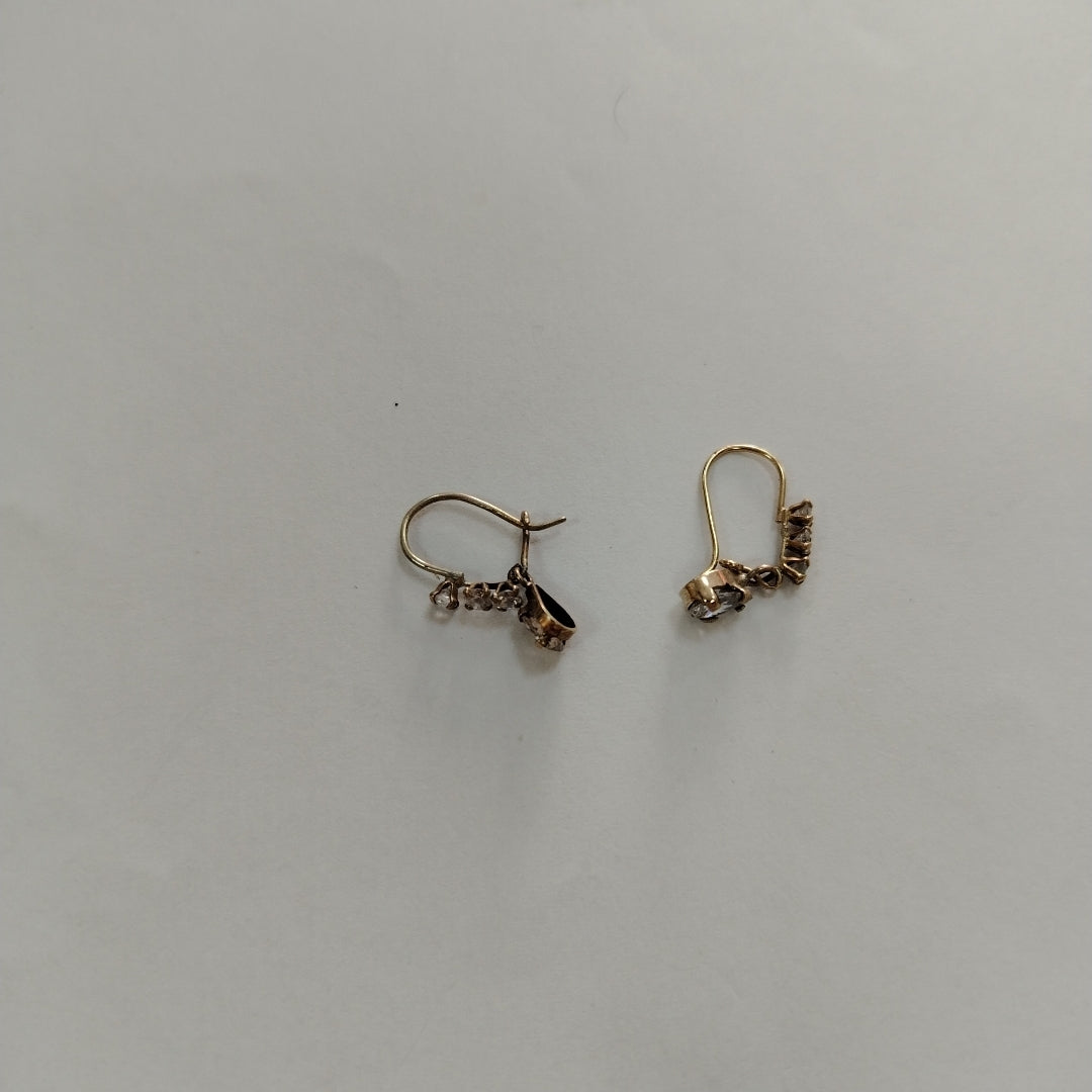 ARETES PAR ORO 8 K 1.1 GRMS (SEMINUEVO)