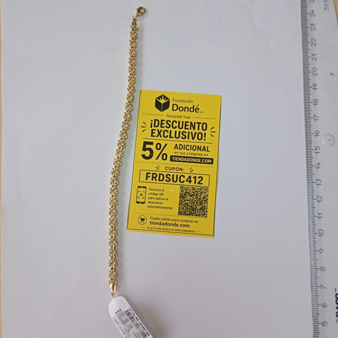 PULSERA ORO 14 K 10,30 GRMS (SEMINUEVO)