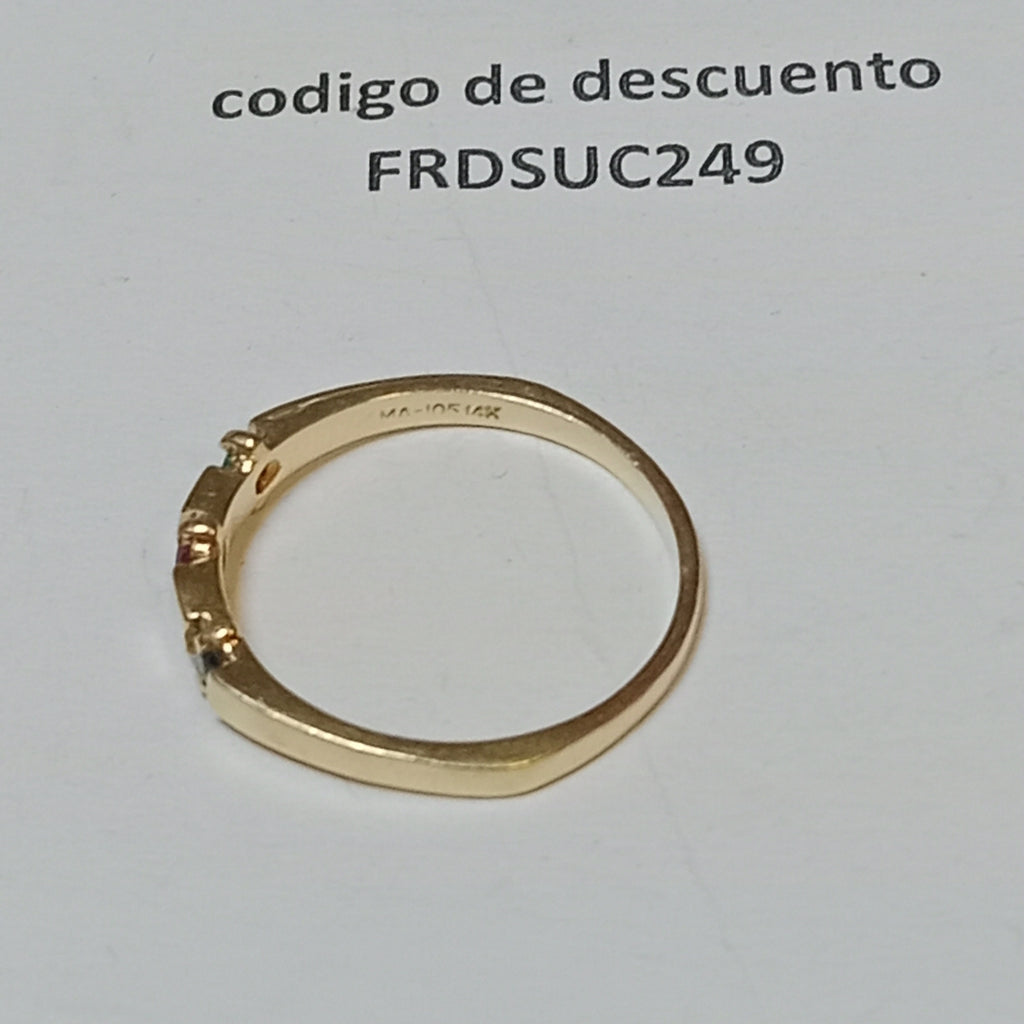 ANILLITO ORO 14 K 2.2 GRMS (SEMINUEVO)