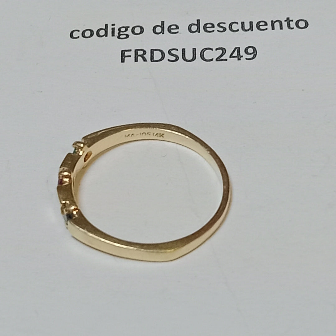 ANILLITO ORO 14 K 2.2 GRMS (SEMINUEVO)