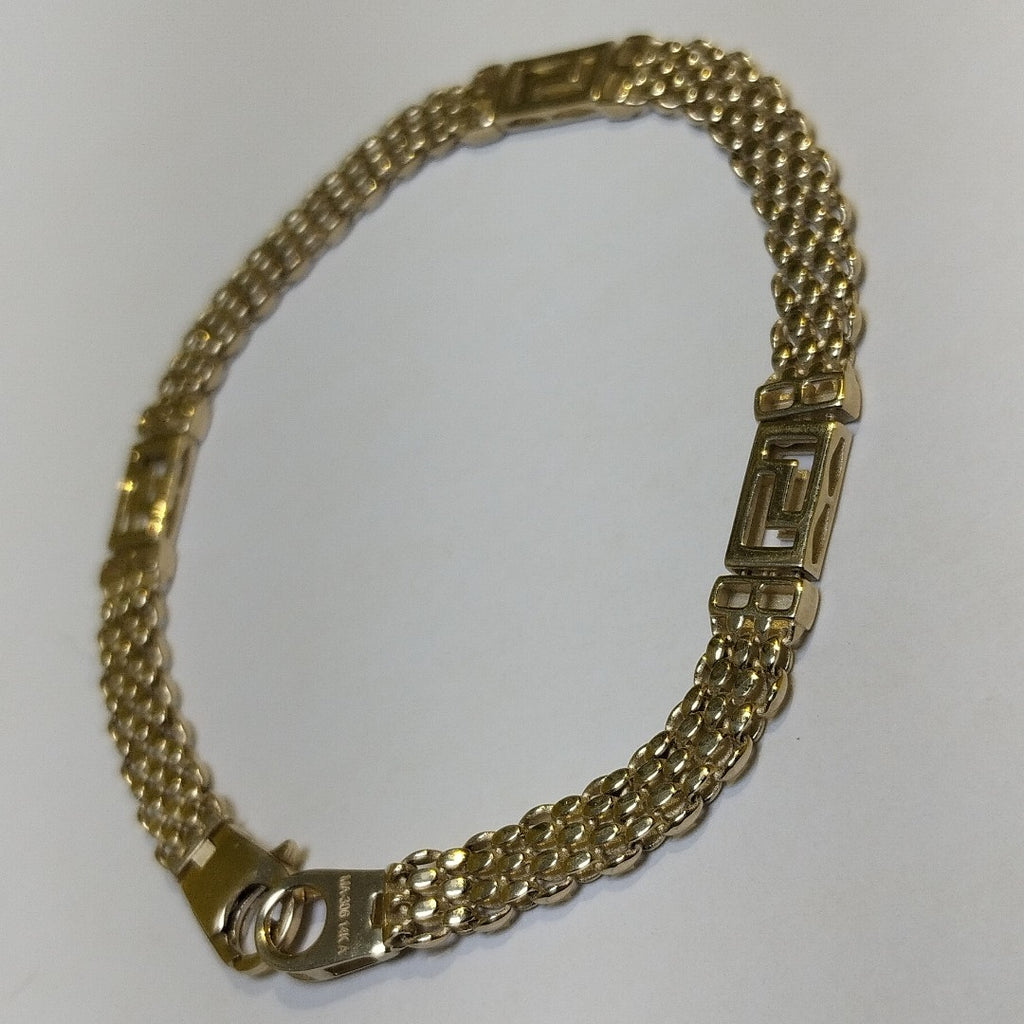 PULSERAS DAMA ORO 14K 7.7 (NUEVO)