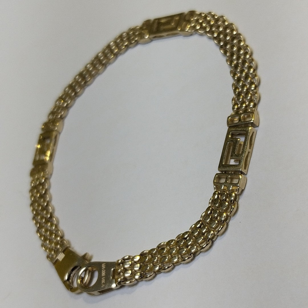 PULSERAS DAMA ORO 14K 7.7 (NUEVO)