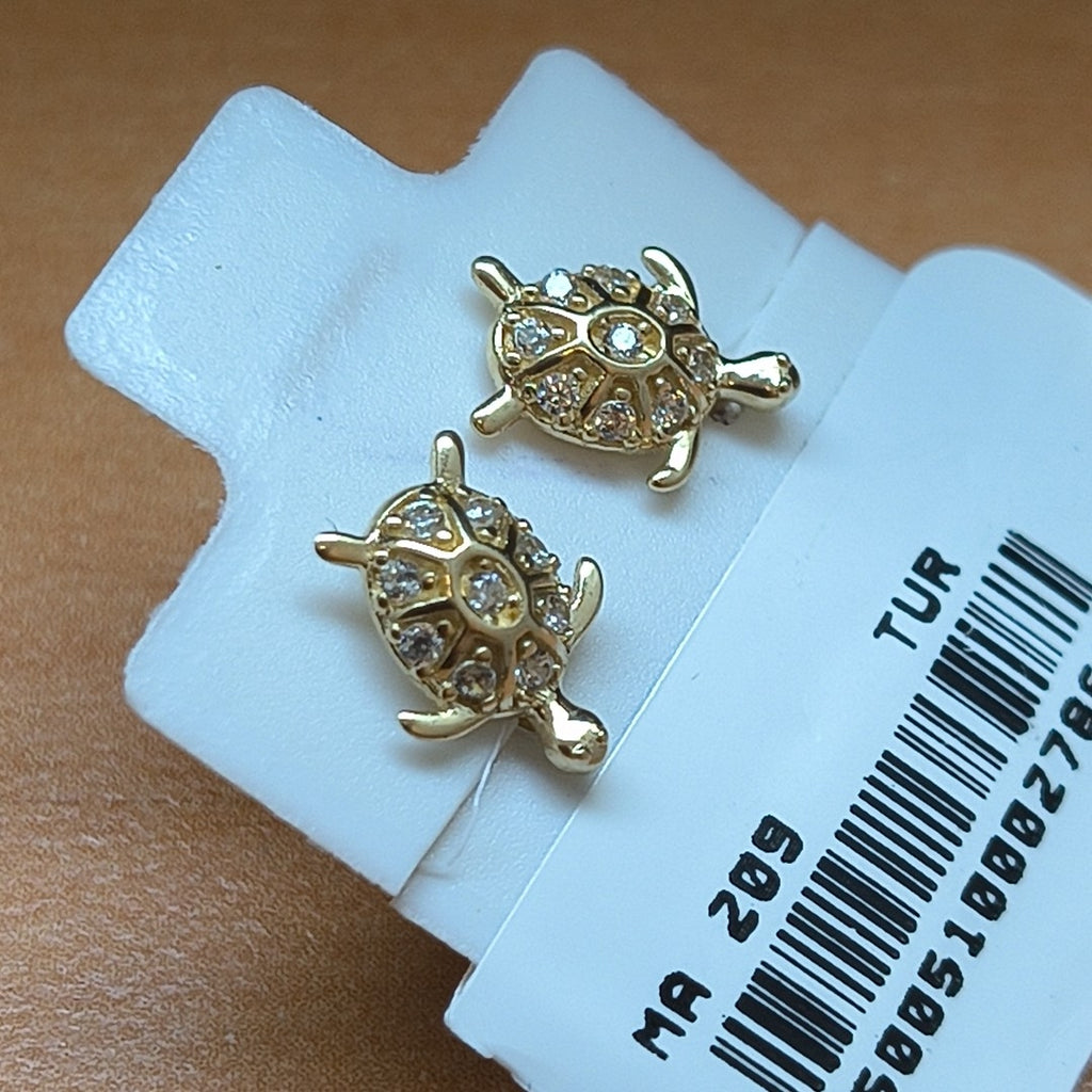 BROQUELES ORO 14K 1.2 (NUEVO)