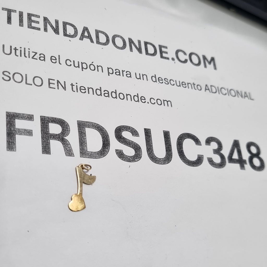 DIJE ORO 14 K 0,40 GRMS (SEMINUEVO)