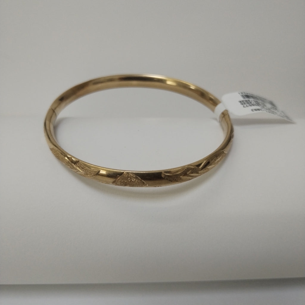 PULSERA RIGIDA ORO 14 K 8.5 GRMS (SEMINUEVO)