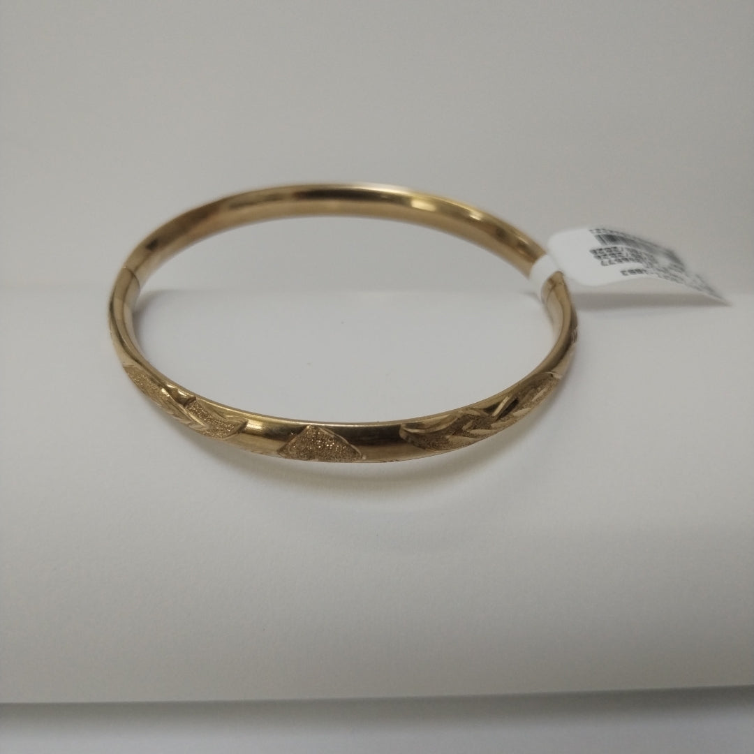 PULSERA RIGIDA ORO 14 K 8.5 GRMS (SEMINUEVO)