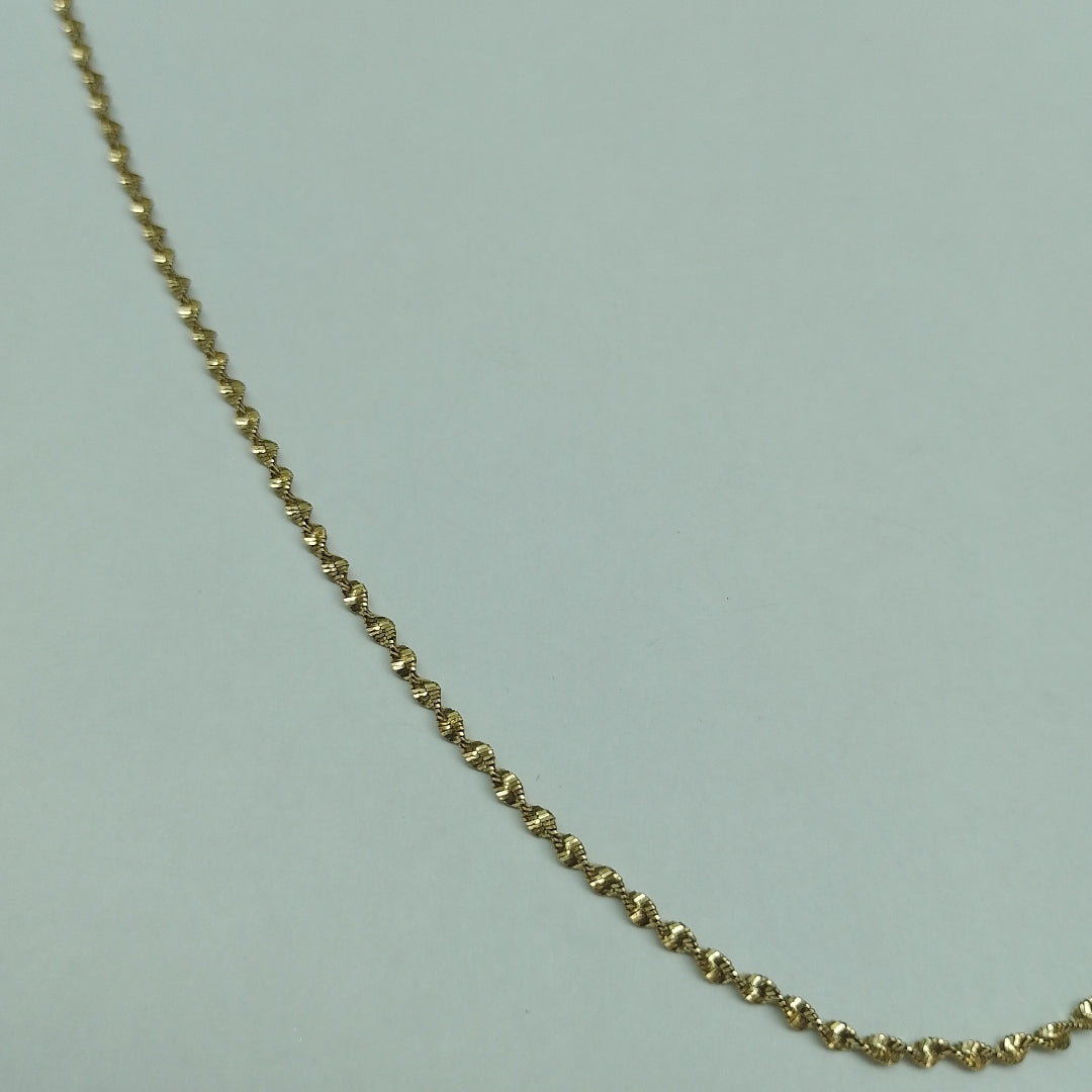 CADENA ORO 14 K 3 GRMS (SEMINUEVO)