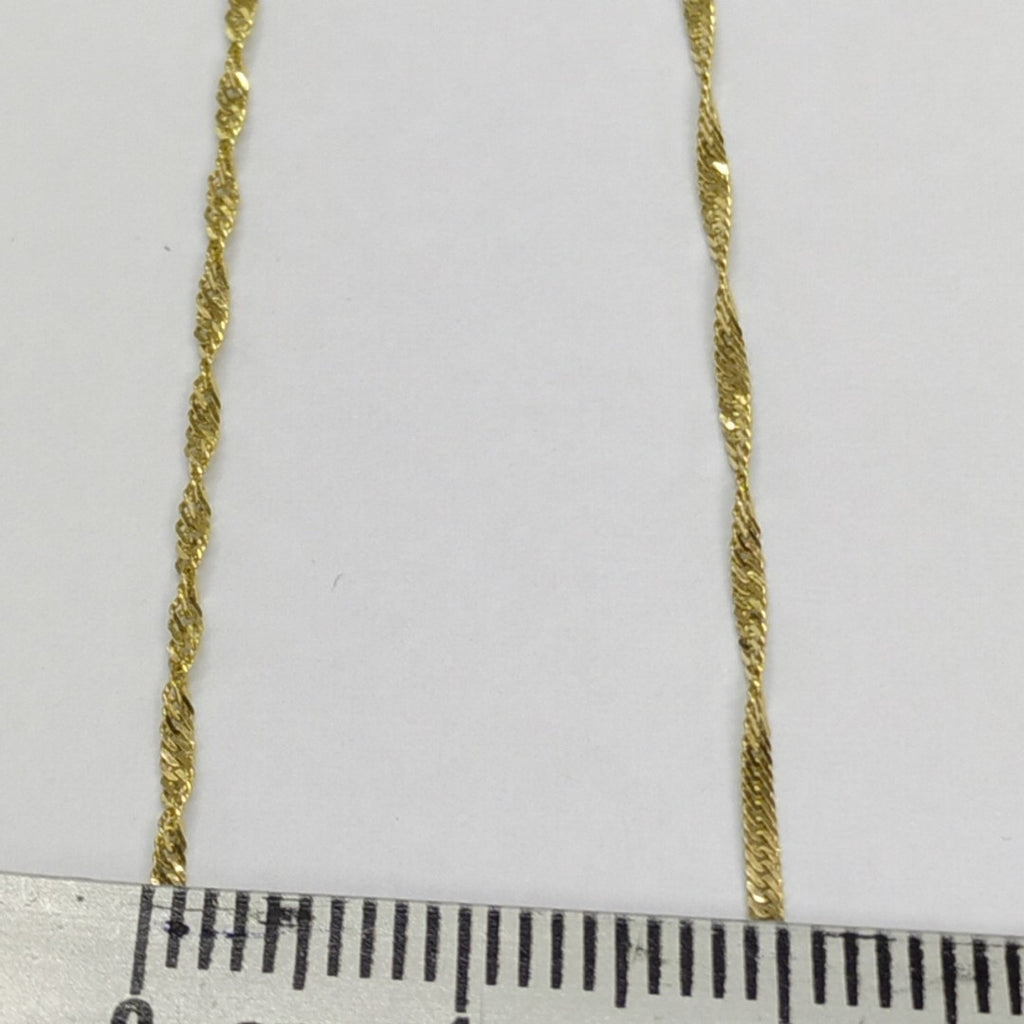 GARGANTILLA ORO 14 K 4,10 GRMS (SEMINUEVO)