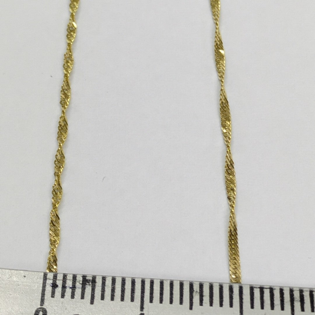GARGANTILLA ORO 14 K 4,10 GRMS (SEMINUEVO)