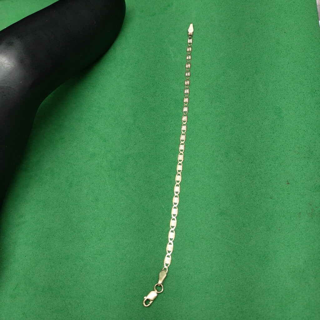 PULSERA ORO COMBINADO 10 K 2,50 GRMS (SEMINUEVO)