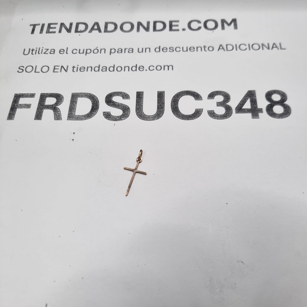 CRUZ ORO 10 K 0,30 GRMS (SEMINUEVO)