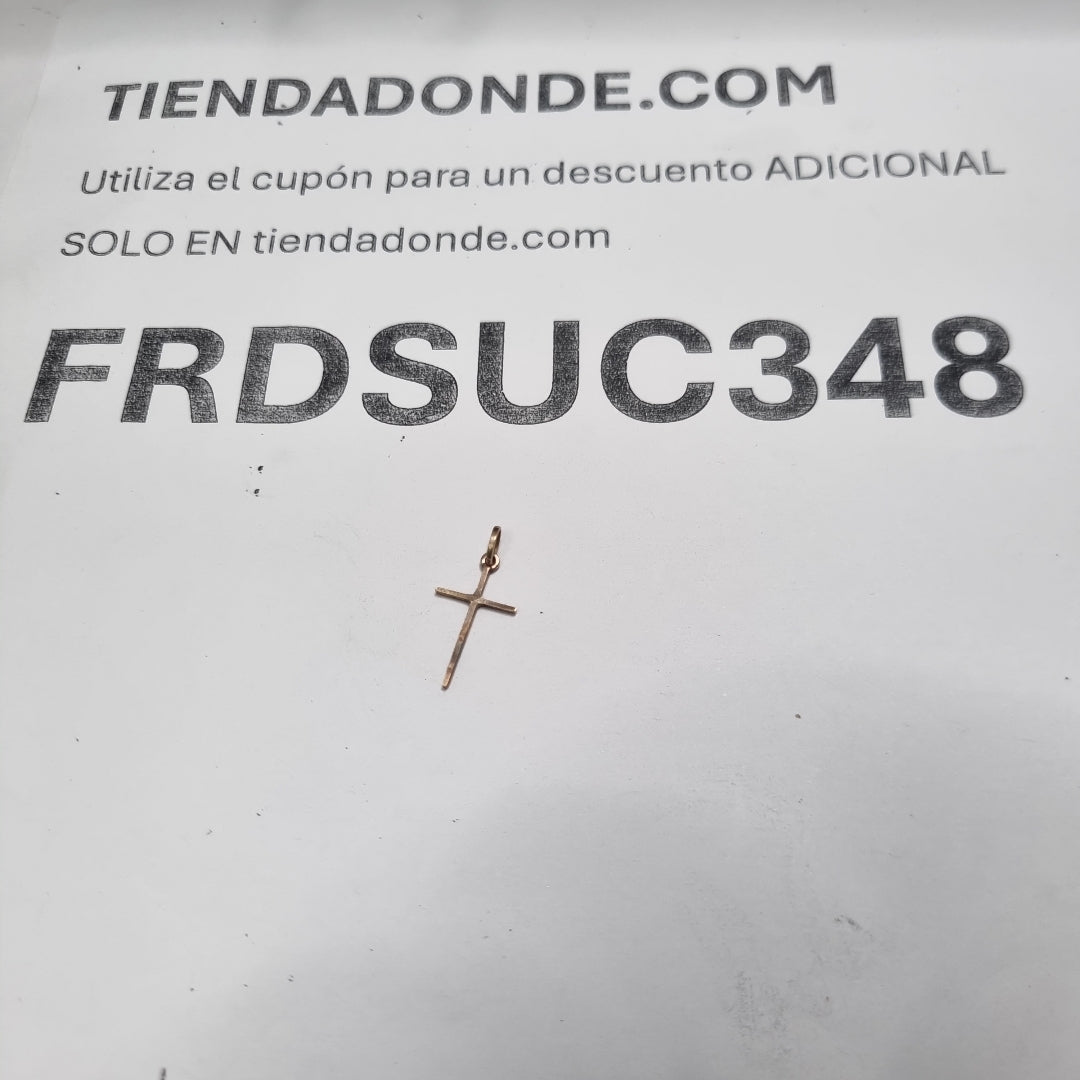 CRUZ ORO 10 K 0,30 GRMS (SEMINUEVO)