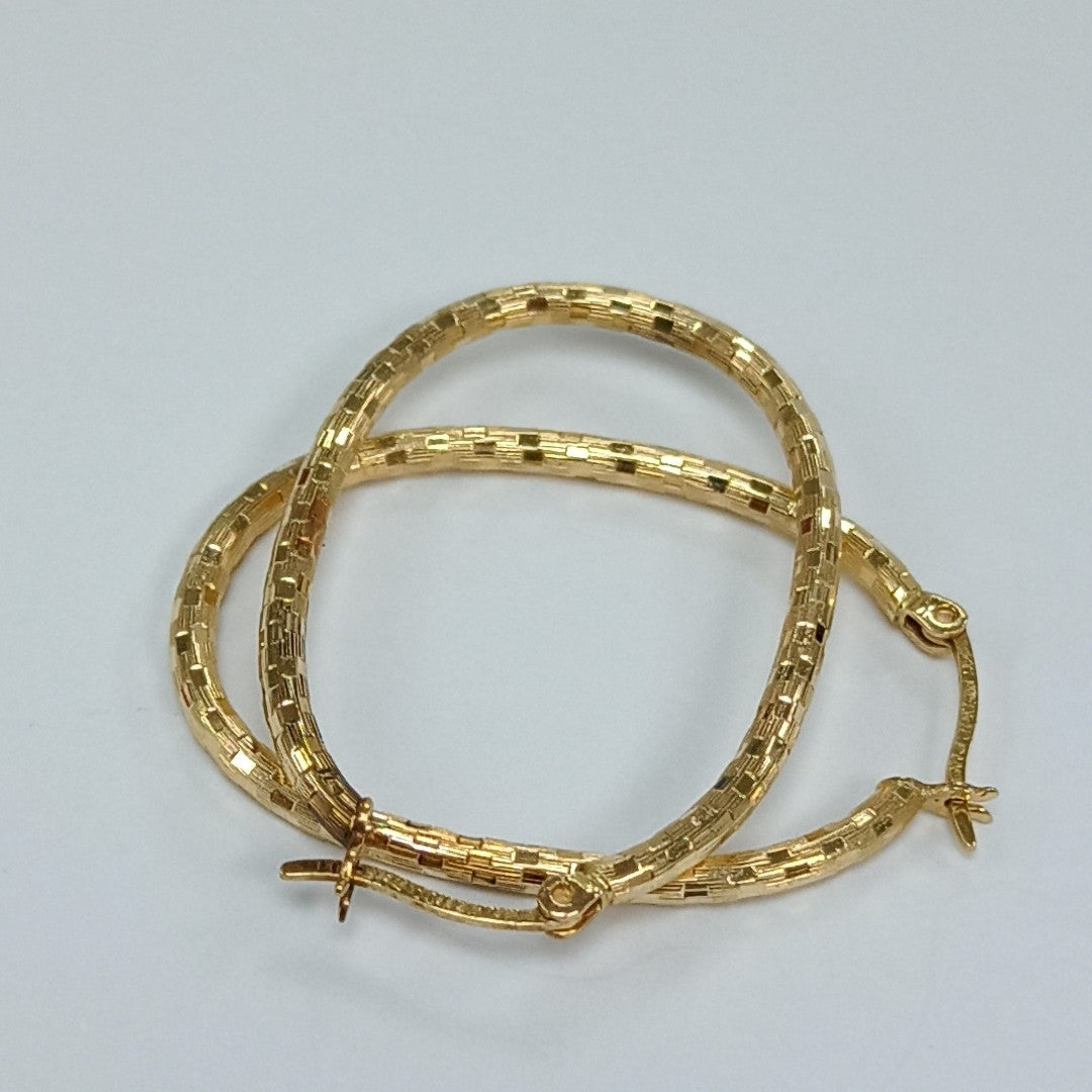 ARRACADAS PAR ORO 14 K 3 GRMS (SEMINUEVO)