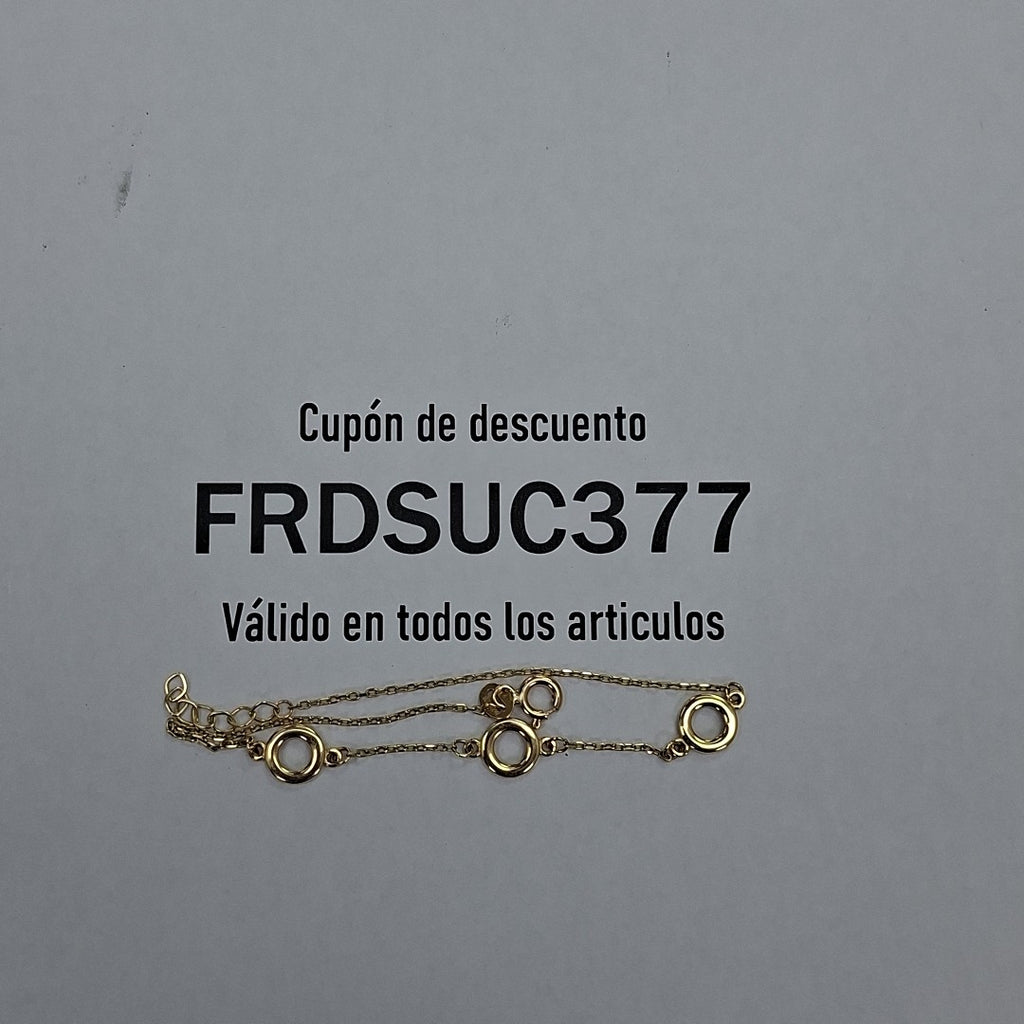 PULSERAS DAMA ORO 10K 1.1 (NUEVO)