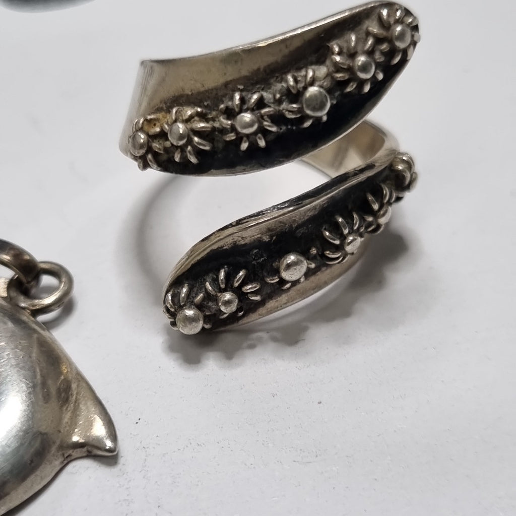 ANILLO, DIJE, PULSERA PLATA 29.2 GRMS (SEMINUEVO)
