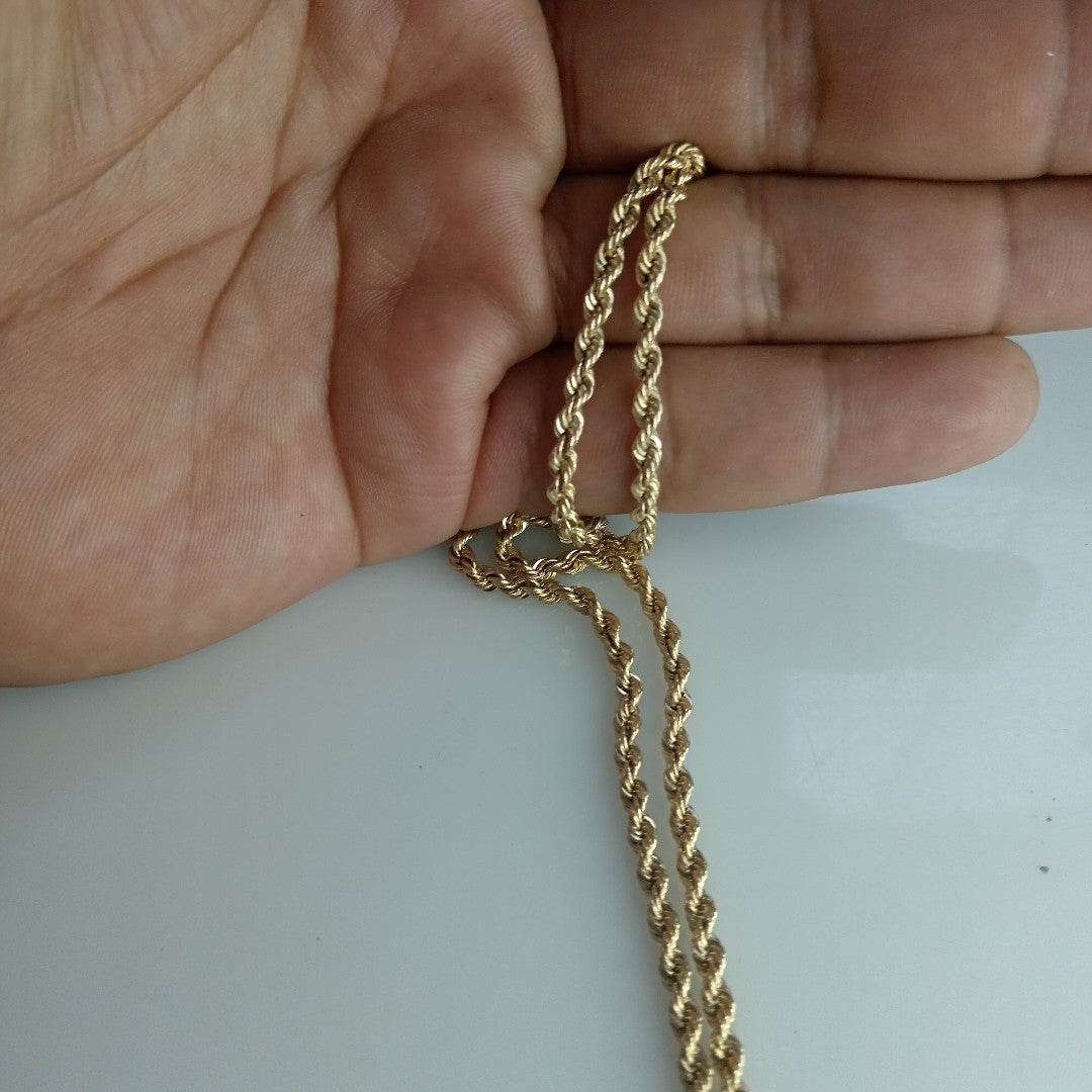 CADENA ORO 14 K 15.3 GRMS (SEMINUEVO)