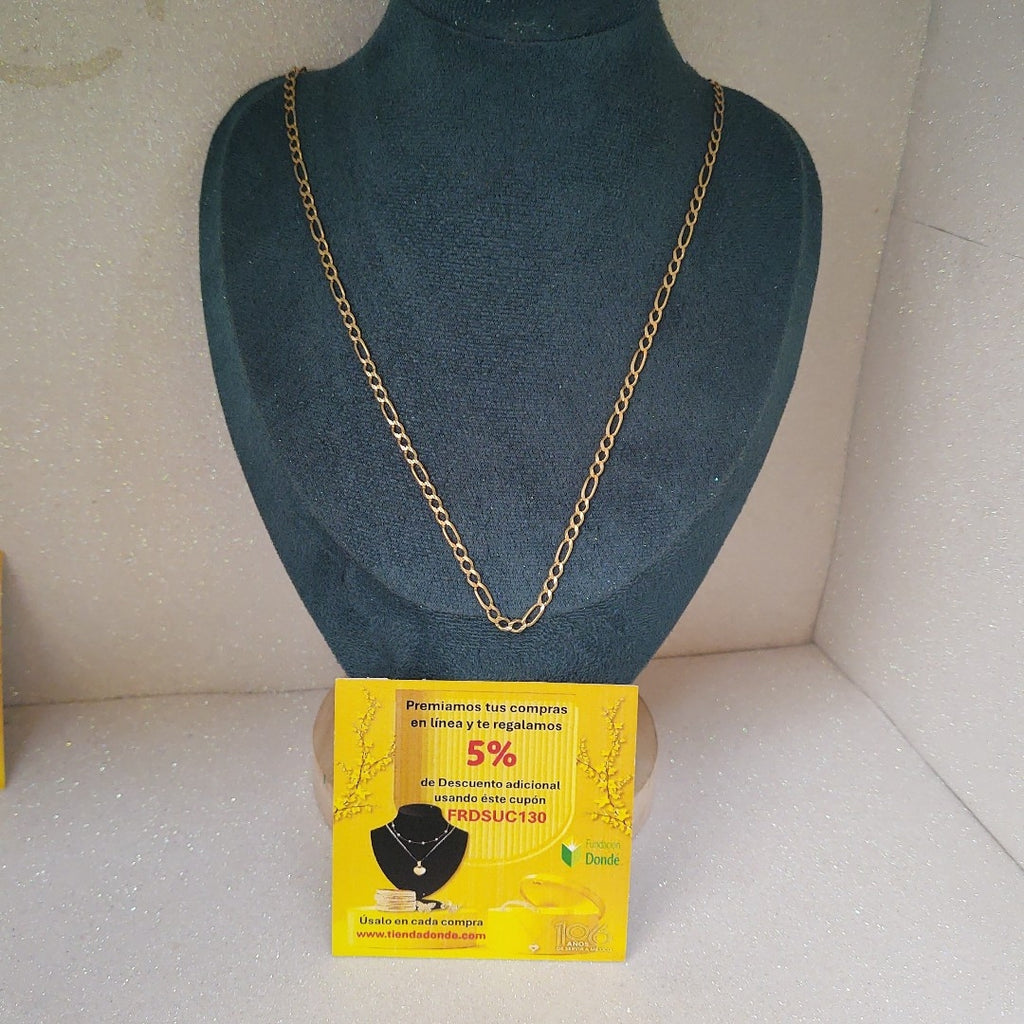 CADENA ORO 14 K 8.1 GRMS (SEMINUEVO)