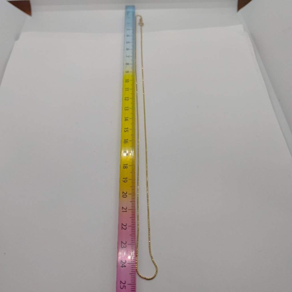 CADENA ORO 10 K 2,50 GRMS (SEMINUEVO)