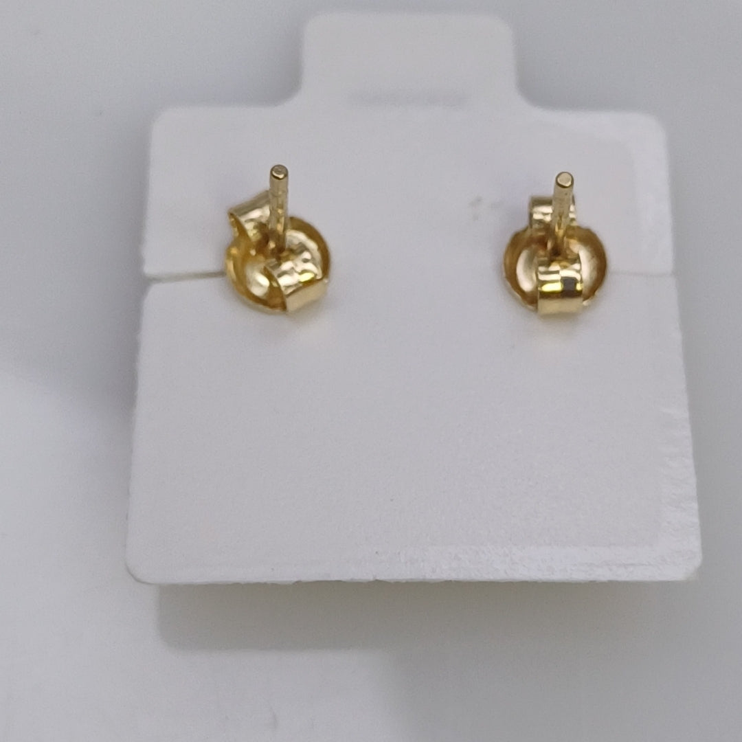 BROQUELES ORO 14K 1.2 (NUEVO)