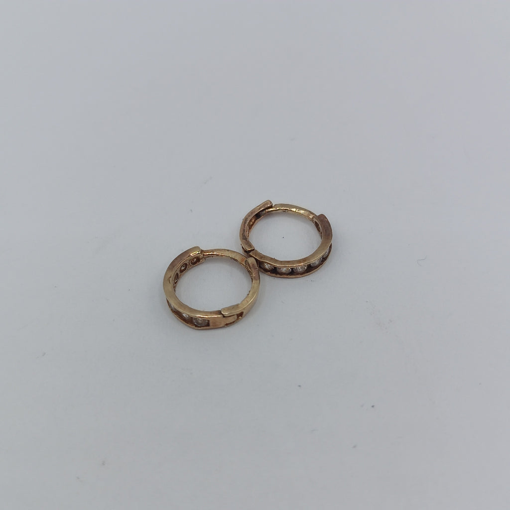 ARETES PAR ORO 10 K 1.1 GRMS (SEMINUEVO)