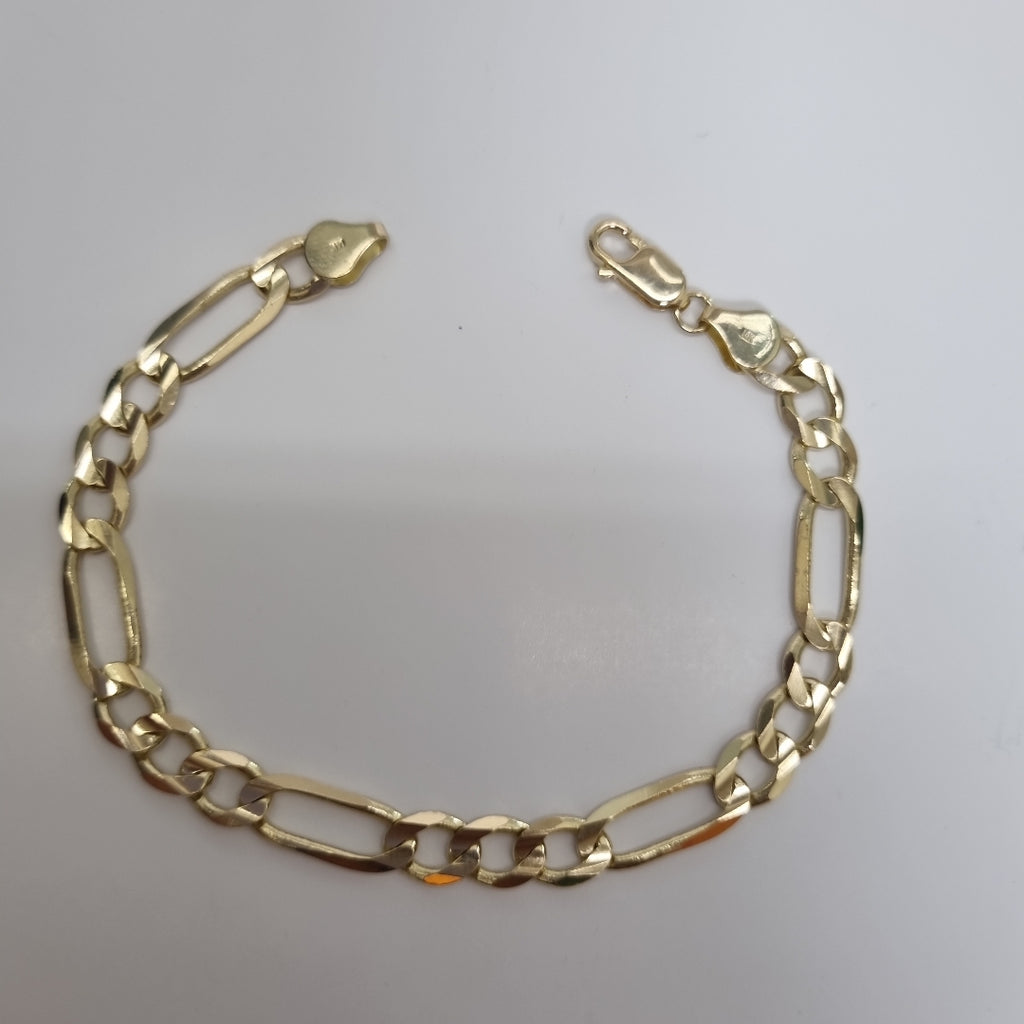 PULSERA 3X1 14K 21 CM 14.5 GR (NUEVO)