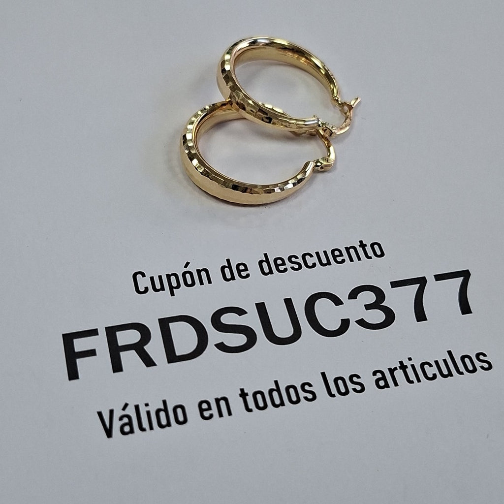 ARRACADAS ORO 14K 2.3 (NUEVO)