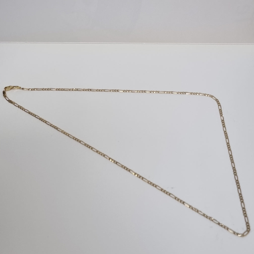 CADENA TEJIDO 3X1 14K 55 CM 5.2 GR (NUEVO)
