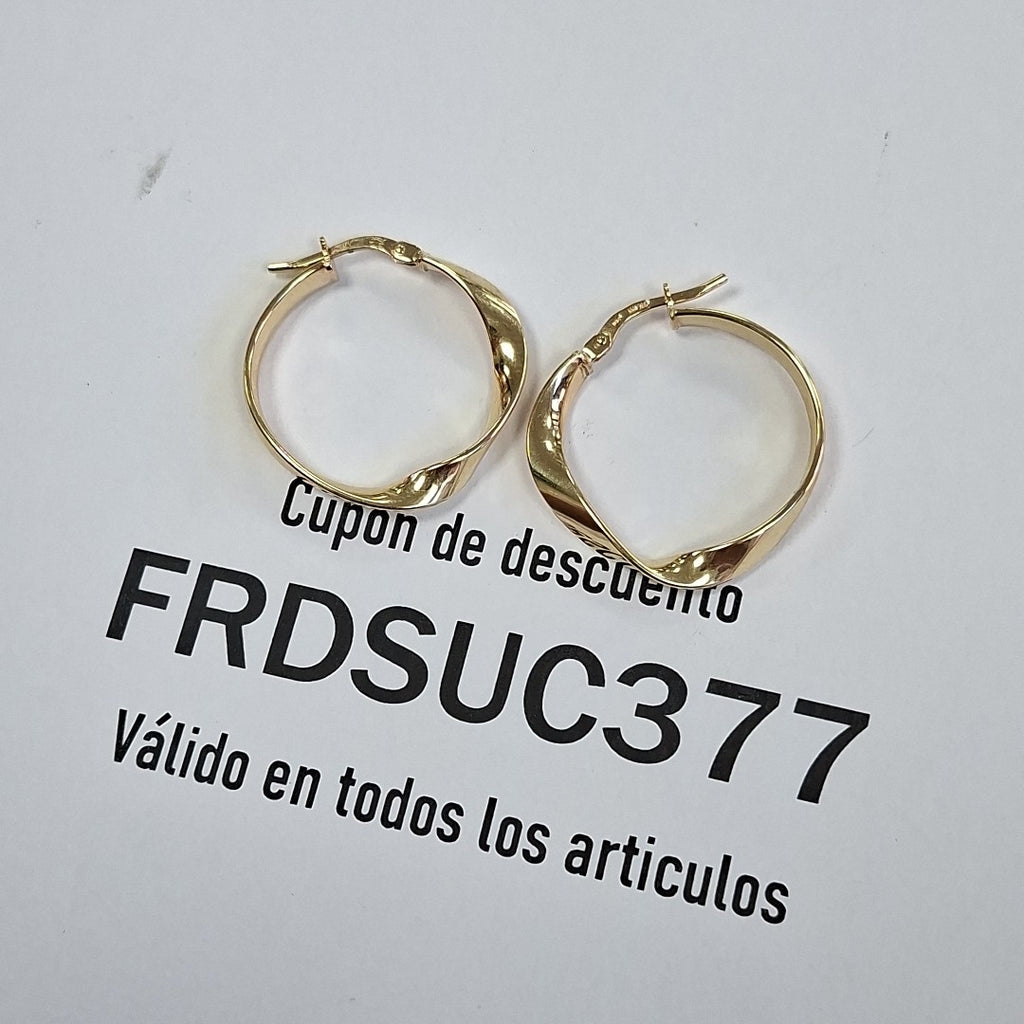 ARRACADAS ORO 14K 2 (NUEVO)
