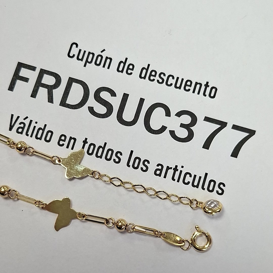 PULSERAS DAMA ORO 14K 2 (NUEVO)