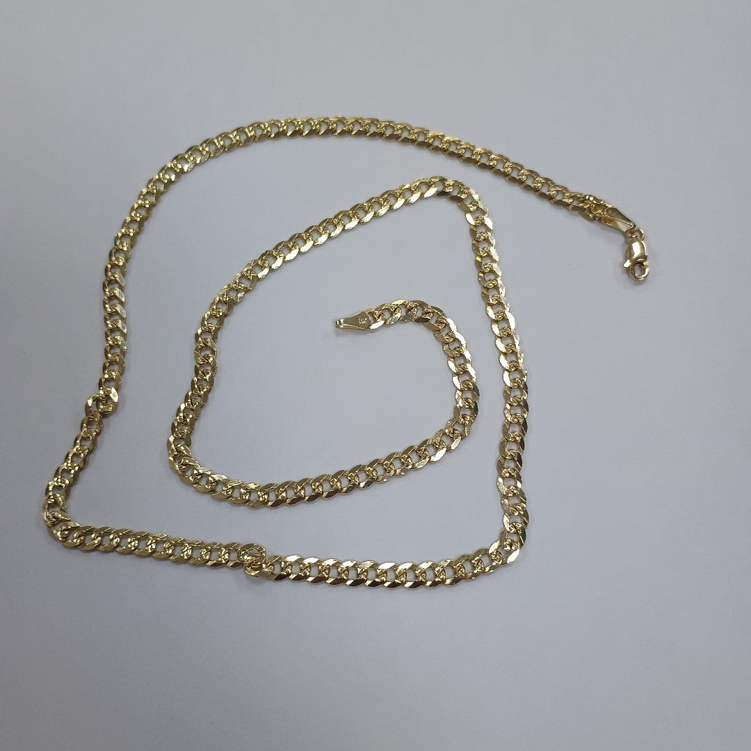 CADENA BARBADA 14K 60 CM 21.2 GR (NUEVO)
