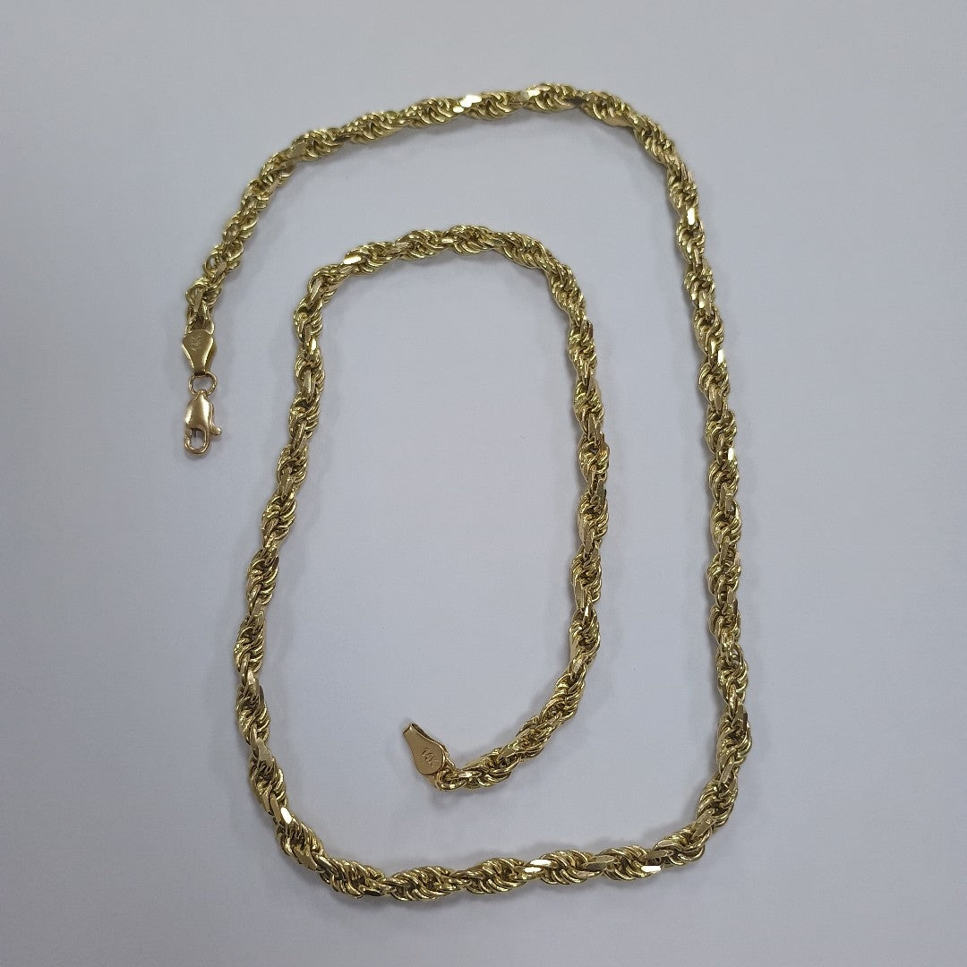 CADENA TORZAL 14K 55 CM 46.6 GR (NUEVO)
