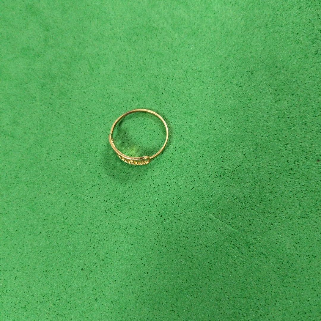 ANILLITO ORO 10 K 0.7 GRMS (SEMINUEVO)