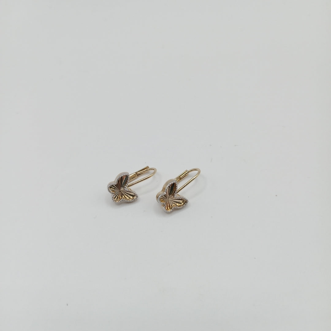 BROQUELES ORO 14K 1.8 (NUEVO)