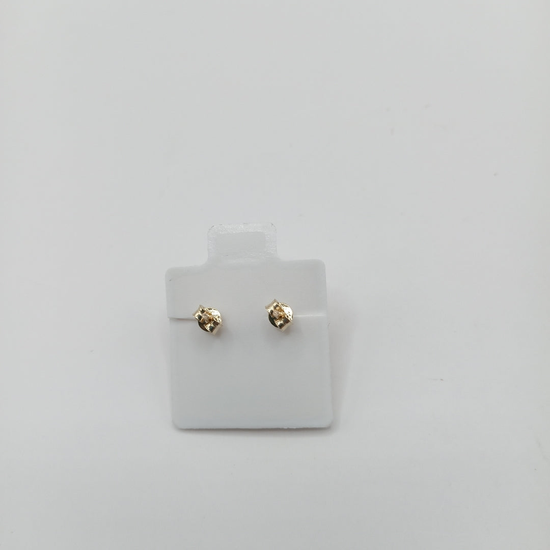 BROQUELES ORO 14K 1.8 (NUEVO)
